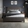 Cloud Nine Upholstered Queen Size Bed (160 X 200 CM) Black Color