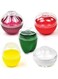 Baoly 5-Piece Set Fruit Container Refrigerator, Reusable Fruit and Vegetable Storage Containers Refrigerator Box Storage Bowls Saver Holder Keeper for onion, Green pepper, Tomato, Lemon, and garlic