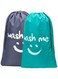 2 Pack Travel Laundry Bag, Dirty Clothes Organizer, Large Enough to Hold 4 Loads of Laundry, Easy Fit a Laundry Hamper or Basket