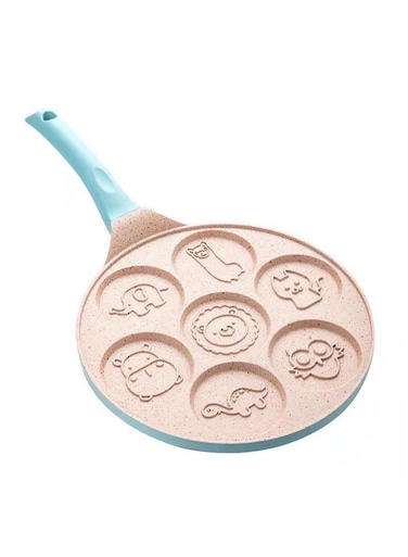 Mini Pancake Pan Nonstick, Pancake Pan Stovetop, Pancake Maker for Kids, Pancake Mold, Egg Pancake Griddle Pan Kids Crepe Maker Pan for Pancakes Flapjack Maker Blini Pan Nonstick Griddle