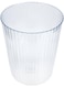 Plastic Buckets 1 PC Round Plastic Waste Basket Clear Trash Can