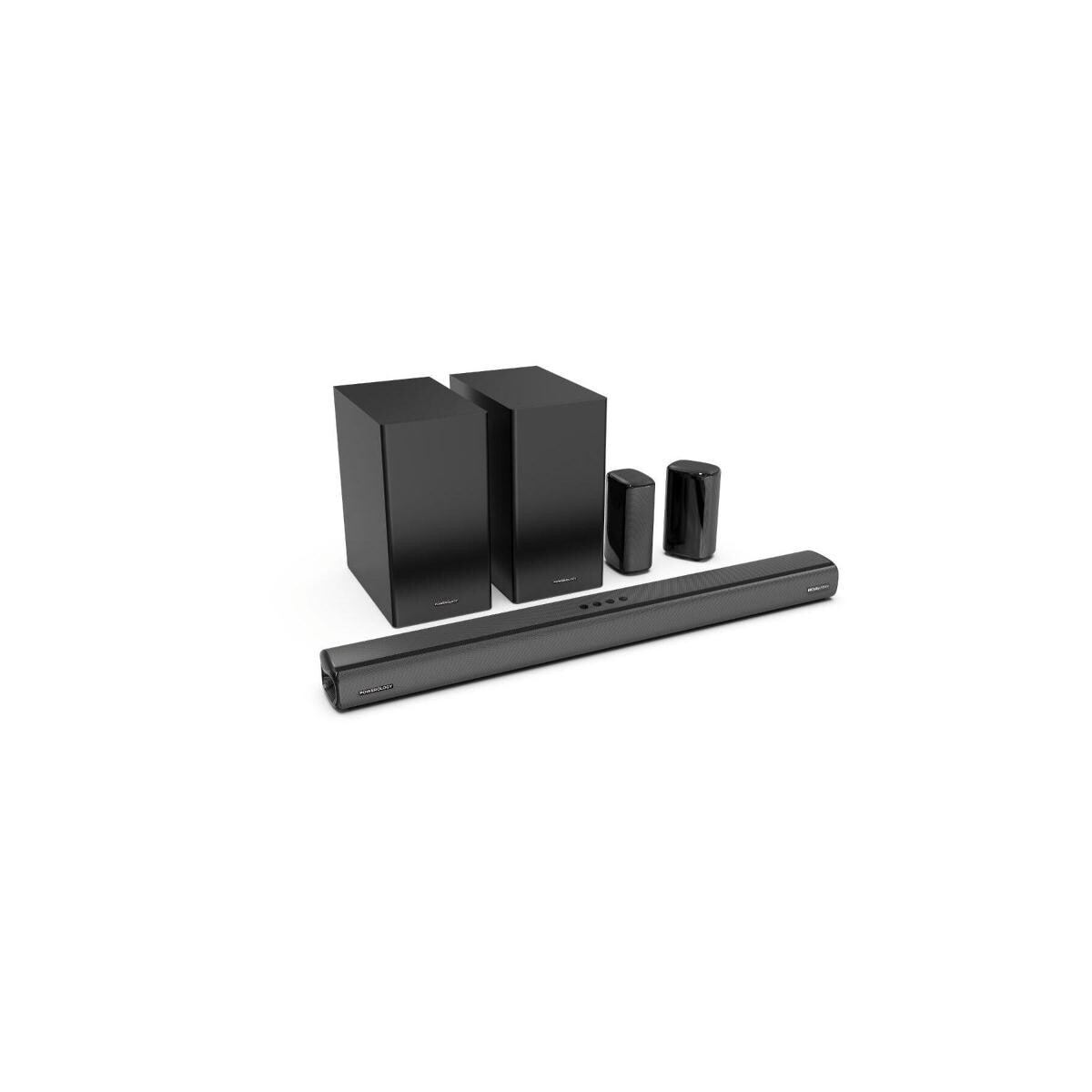 powerology Powerology 5 2 4ch Wireless Home Theater System 615W