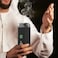 Crony Small B16 Portable Bukhoor Style USB Type-C Power Incense Burner Bakhoor Portable Rechargeable Electric Incense Burner, Black