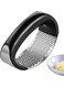 Press Rocker Stainless Steel Manual Garlic Crusher Useful Kitchen Gadget