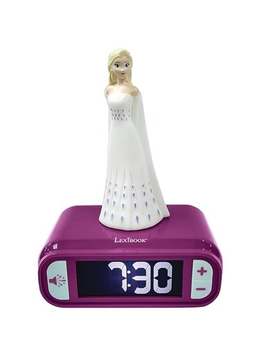 LEXIBOOK Elsa Frozen 2 Nightlight Alarm Clock