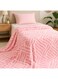 DECOR Micro Fleece Flannel Blanket Super Plush and Comfy Throw Blanket Size 150 x 200 cm Geometric Print