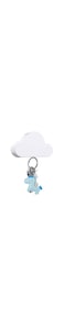 Funito White Cloud Magnetic Key Holder for Wall, Creative and Unique Ornament, Strong Magnetic Force Can Hang Multiple Keys and Keychain, Easy to Install and Convenient to Use