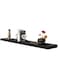 FEELINGS Wall Shelf, Floating Rectangular, 40cm (BLACK)