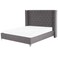 Chelsea Tufted Upholstered Large Twin Size Bed (140 X 190 CM) Grey Color