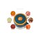 Electric Food Chopper, 2000W Copper Motor, 3.5L Glass Jar