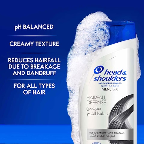 Head &amp; Shoulders Men Hairfall Defense Anti-Dandruff Shampoo 400ml