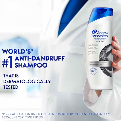 Head &amp; Shoulders Men Hairfall Defense Anti-Dandruff Shampoo 400ml