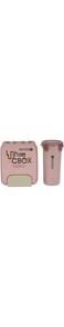 Royalford 1000ml and 500ml Lunch Box with Water Bottle RF12176 Plastic Tiffin Set with Spoon Perfect for Schools, Offices Durable and Leak-Proof Construction