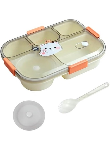 Lunch Box for Kid, Bento Box Children, School Children's Lunch Box with Compartments, Leak-proof Lunch Box for Girls and Boys, Snack Box