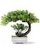yoerm Small Artificial Bonsai Tree Desk Decor Fake Plants, Tall 8.5