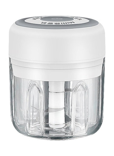 Grinder Electric Garlic Chopper White