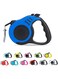 LIEVUIKEN Retractable Dog Leash Automatic Telescopic Tractor Dog Tape, Pet Tape 10/16 FT Durable and Convenient, with Non-Slip Handle, Suitable for Small and Medium-Sized Dogs Blue