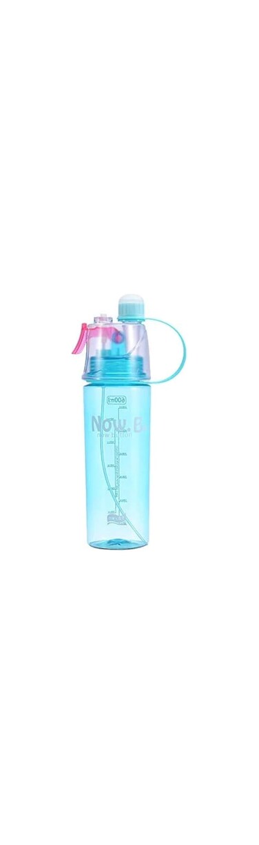 2 in 1 Spray Sports Water Bottle Misting &amp; Drinking Spray Keeps Cool Convenient with handle for Outdoor Cooling Bodybuilding
