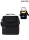 Insulated Lunch Bag for Men Women, Lunch Bag, 600D Oxford Cloth Double Compartment Cooler Bag, Large Waterproof Cooler Tote Bag, Insulated Leakproof Fresh-keeping Bag Wide Opening, with Removable Adjustable Shoulder Strap for Work/School/Picnic