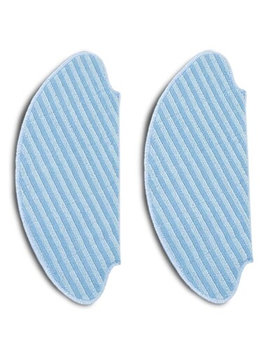 Rowenta TEFAL Microfibre pads x 2 for robot vacuum cleaners, ZR690202