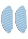 Rowenta TEFAL Microfibre pads x 2 for robot vacuum cleaners, ZR690202