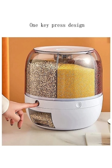 6 kg Food and Pulses Organizer, Organizer, Storage Container, Kitchen Cabinet