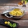 VINOD PLATINUM TRIPLY STAINLESS STEEL EXTRA DEEP KADAI/KADHAI WITH STAINLESS STEEL LID - 1.5 LITRES (20 CM) , VTK020, COOKING POT, FRYPAN, CASSEROLE
