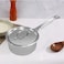 VINOD PLATINUM TRIPLY STAINLESS STEEL SAUCEPAN WITH LID - 1.6 LITRES (16 CM) , VTS016,   INDUCTION &amp; GAS FRIENDLY, HEAVY BOTTOM