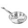 VINOD SMART TRIPLY FRYPAN WITH LID - 1.5 Liters (20 CM), VTF020,   INDUCTION &amp; GAS FRIENDLY, HEAVY BOTTOM   COOKING POT, FRYING PAN