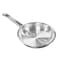 VINOD SMART TRIPLY FRYPAN WITH LID - 2.5 Liters (22 CM), VTF022,   INDUCTION &amp; GAS FRIENDLY, HEAVY BOTTOM   COOKING POT, FRYING PAN