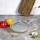 VINOD SMART TRIPLY FRYPAN WITH LID - 2.5 Liters (22 CM), VTF022,   INDUCTION &amp; GAS FRIENDLY, HEAVY BOTTOM   COOKING POT, FRYING PAN