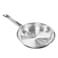 VINOD SMART TRIPLY FRYPAN WITH LID - 3.2 Liters (24 CM), VTF024,   INDUCTION &amp; GAS FRIENDLY, HEAVY BOTTOM   COOKING POT, FRYING PAN