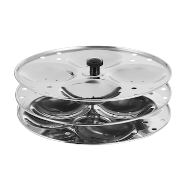 VINOD 3 LAYER STAINLESS STEEL IDLY STAND, VIC004, IDLI TRAY, IDLI CONTAINER, IDLI PAN, STEAMER STAND, STEAMER INSERT