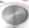 Vinod Platinum Triply Stainless Steel Kadai with Lid- 24 cm, 2.5 L, Silver (Induction Friendly)