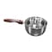 Vinod Stainless Steel Milkpan/Saucepan Set - Includes 1 Litre and 1.6 Litre Pans, Ideal for Tea/Chai, Features Riveted Sturdy Bakelite Handles, Suitable for Induction and Gas Cooktops
