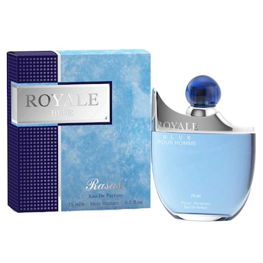 رصاصي رويال بلو ماء العطر سعة 75 ملل أزرق