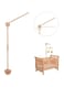 PYEBE Baby Crib Mobile Arm Wooden Holder 30 inch Beech Hangers with Rotating Music Box Nursery Decor Attachment Safe Anti Slip Set (Bear Wooden Mobile Holder)