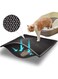 NeoStyle Cat Litter Mat,Cat Litter Trapping Mat,Honeycomb Double-Layer Design Waterproof Urine Proof Material,No Slip &amp; Large,Scatter Control, Less Waste，Easier to Clean,Washable (45&times;60cm, Black)
