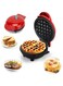 INFLUX Mini Waffle Maker 3-in-1 &ndash; Toaster, Pancake Maker, and Sandwich Grill &ndash; Essential Kitchen Appliance for Waffles, Toasties-Small Pancake For Brownies, Cookies, Calzones and Hash Browns