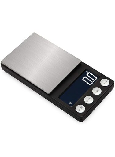 Digital Mini Scale, 500g /0.01g Pocket Scale, Pocket Scale, Electronic Smart Scale, 6 Units, LCD Backlit Display, Tare, Auto Off, Stainless Steel