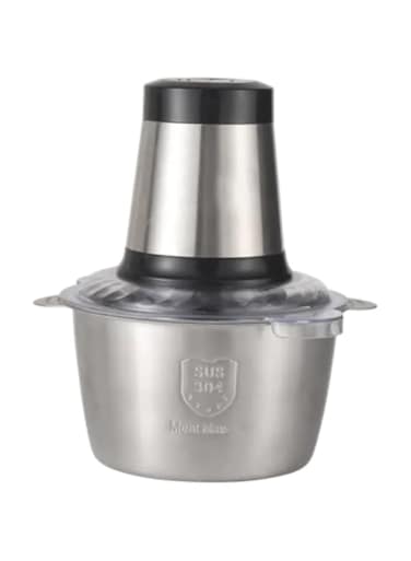 Meat Grinder, Food Chopper, Stainless Steel Food Processor for Meat, Vegetables, Fruits and Nuts, Stainless Steel Bowl and Sharp Blades Meat Grinder. (3L)
