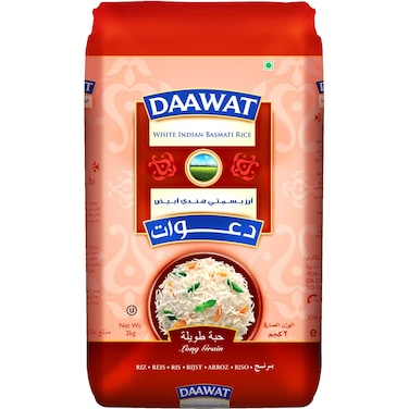 Daawat White Indian Basmati Rice, 1kg
