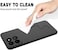 Honor X7c Case Cover Rubberised Matte Soft Silicone TPU with Camera Protection Flexible Back Case Cover for Honor X7C 2024 Black