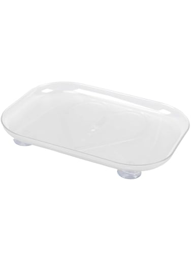 fannay Lazy Susan for Refrigerator, Rectangle Kitchen Fridge Turntable Organizer, Acrylic Countertop Condiment Storage Rack for Cabinet, Table, Pantry, Kitchen, 10.2 X 13.8in