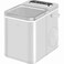 Portable Ice Maker Machine for Countertop - 1.4L Capacity, 105W Power, 9 Ice Cubes in Minutes with Ice Basket and Scoop - White

