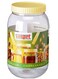 Round Spice Jar White/Yellow 3000ml