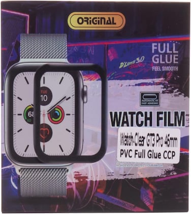 Muzz Smart Watch Tempered Glass For Huawei Watch GT 3 Pro 46mm Clear TPU Coverage Protective Matte Film For Huawei Watch GT 3 46mm