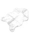 Faux Fur Chair Cover Faux Fur White 40 x 60centimeter