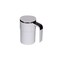 Smart Electric Stirrer Cup, IPX7 Waterproof, 304 Steel, Double-Click Mix, White &ndash; Sleek &amp; Durable