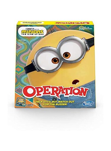 Operation Game: Minions: The Rise of Gru Edition Board Game for Kids, Multicolour